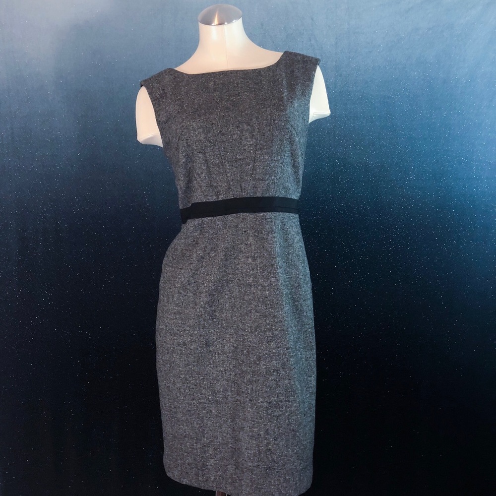 Club Monaco Grey Wool Shift Dress